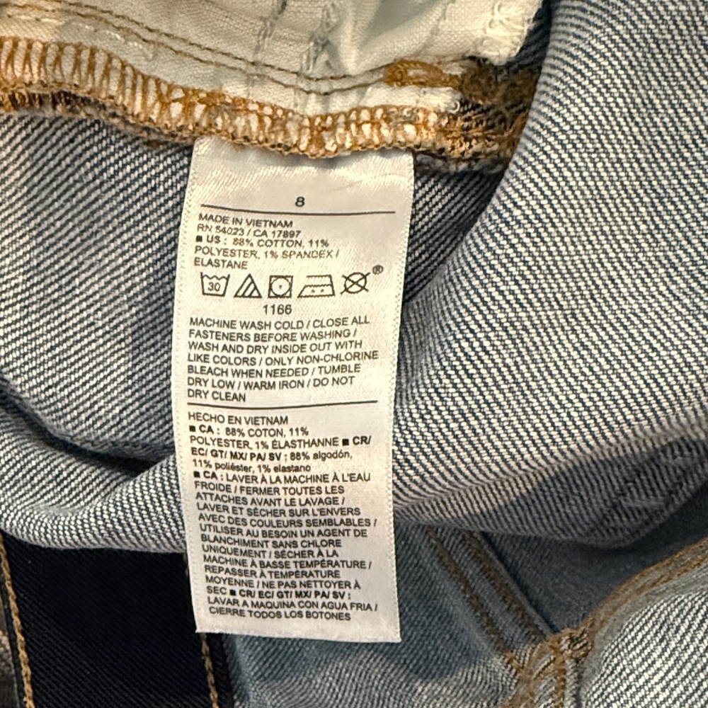 Blue Denim Maternity Jeans - Picture 6 of 6